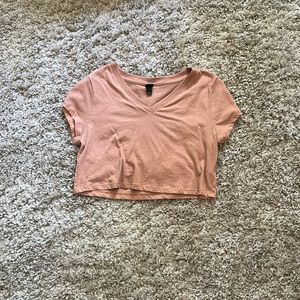 ❤️must order 2 or more items❤️ Orange crop top